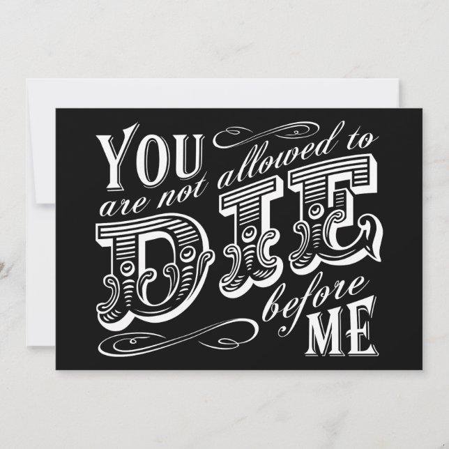 invitación de fiesta de aniversario de emo (Anverso)