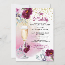 Invitación de fiesta de Año Nuevo