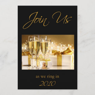 Invitación de fiesta de Año Nuevo