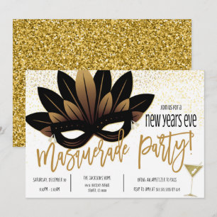 Invitación de fiesta de Año Nuevo