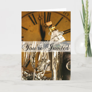 Invitación de fiesta de Año Nuevo