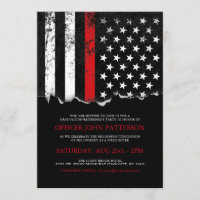 Invitación de Fiesta de bandera estadounidense con