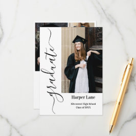 Invitación de fiesta de celebración de graduación