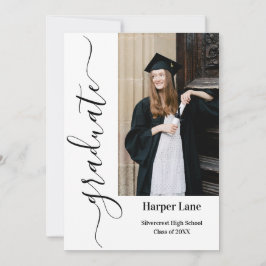 Invitación de fiesta de celebración de graduación