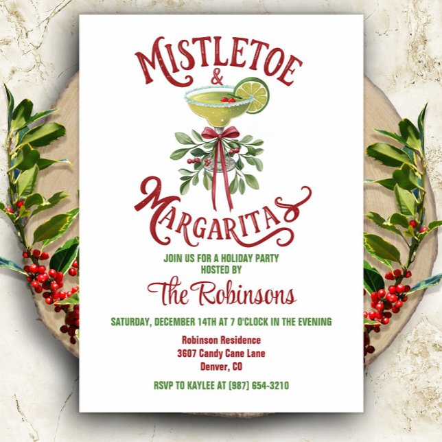 Invitación de fiesta de cóctel para las fiestas de (Subido por el creador)