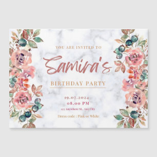 Invitación de fiesta de cumpleaños