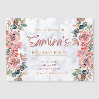 Invitación de fiesta de cumpleaños