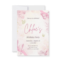 Invitación de fiesta de cumpleaños
