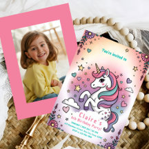 Invitación de fiesta de cumpleaños con destellos r
