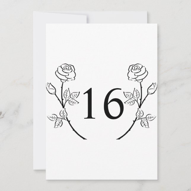 invitación de fiesta de cumpleaños con texto de ca (Anverso)