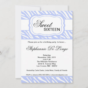 Invitación de fiesta de cumpleaños de impresión de