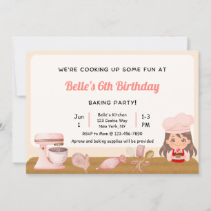 Invitación de fiesta de cumpleaños de última hora
