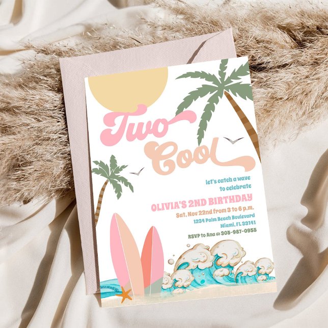 Invitación de Fiesta de Cumpleaños en la Playa con (Subido por el creador)