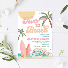 Invitación de Fiesta de Cumpleaños en la Playa con