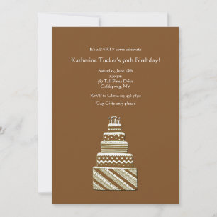 Invitación de fiesta de cumpleaños número 2