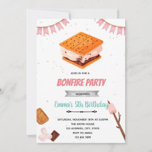 Invitación de fiesta de Cute s