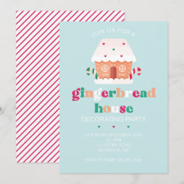 Invitación de fiesta de decoración de la casa de l