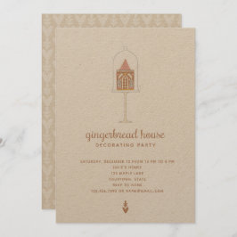 Invitación de fiesta de decoración de la casa de l