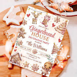 Invitación de fiesta de decoración de la casa de l
