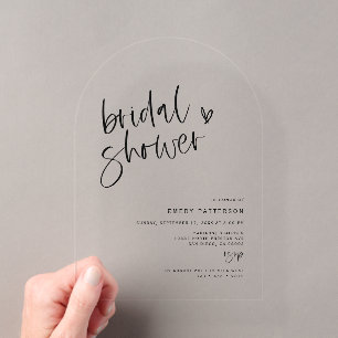 Invitación de fiesta de despedida de soltera boho