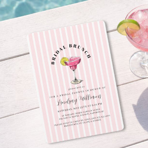 Invitación de Fiesta de Despedida de Soltera Cócte