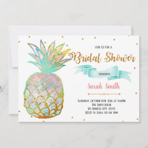 invitación de fiesta de despedida de soltera de pi
