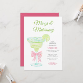 Invitación de fiesta de despedida de soltera Margs