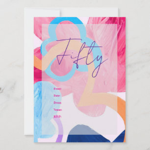 Invitación de fiesta de día feliz