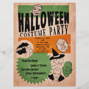 Invitación de Fiesta de disfraces de Halloween con