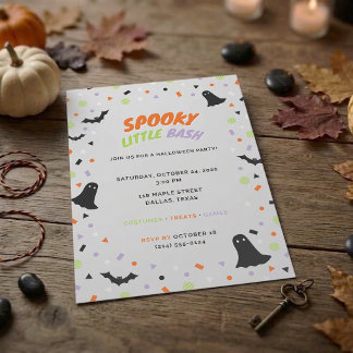Invitación de fiesta de disfraces de Halloween par
