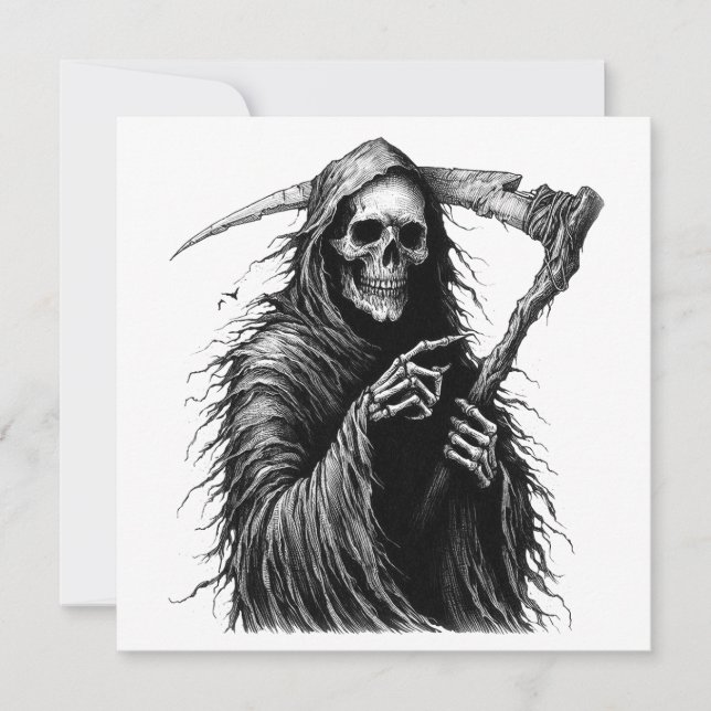 Invitación de fiesta de disfraz de Halloween de la (Anverso)