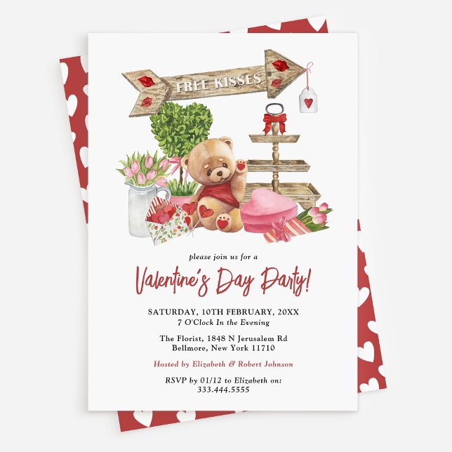Invitación de fiesta de El día de San Valentín de  (Subido por el creador)