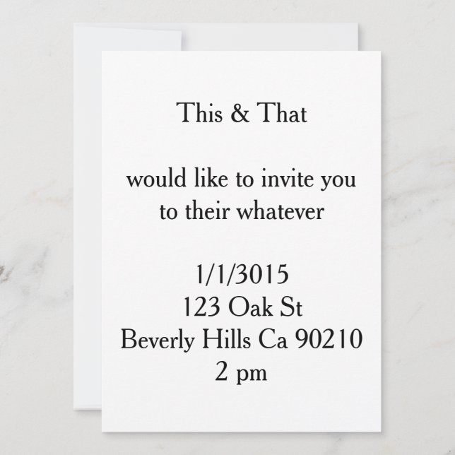 invitación de fiesta de emoji de poop (Reverso)