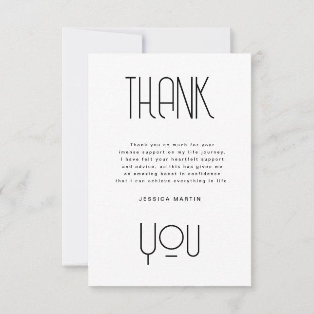 Invitación de fiesta de graduación con foto de tip (Anverso)