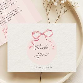 Invitación de fiesta de graduación Coquette con la