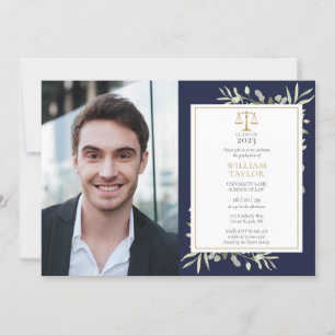 Invitación de fiesta de graduación de la facultad 