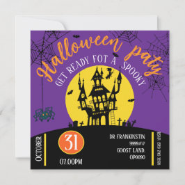 Invitación de fiesta de Halloween