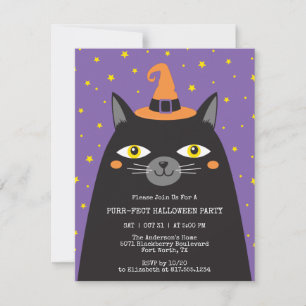 Invitación de fiesta de Halloween para niños de ga