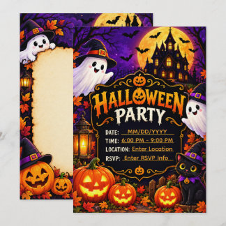 Invitación de fiesta de Halloween | Premium Spoo