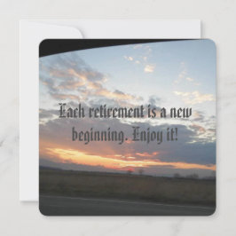 invitación de fiesta de jubilación