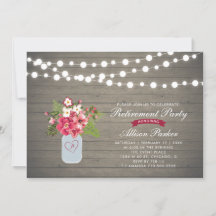 Invitación de fiesta de jubilación sorpresa de mad