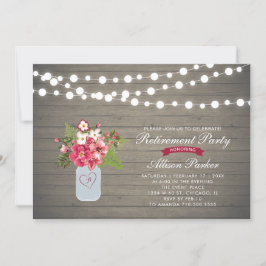 Invitación de fiesta de jubilación sorpresa de mad