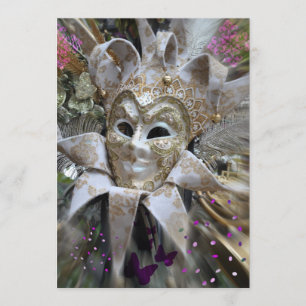 Invitación de Fiesta de mascarada