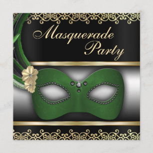 Invitación de Fiesta de mascarada