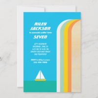 Invitación de fiesta de navegación suave