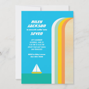Invitación de fiesta de navegación suave