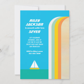 Invitación de fiesta de navegación suave