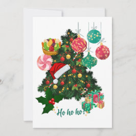Invitación de fiesta de Navidad festiva | Personal