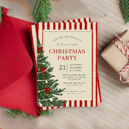 invitación de fiesta de Navidad Holiday
