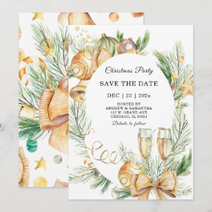 Invitación de Fiesta de Navidad para Guardar la Fe